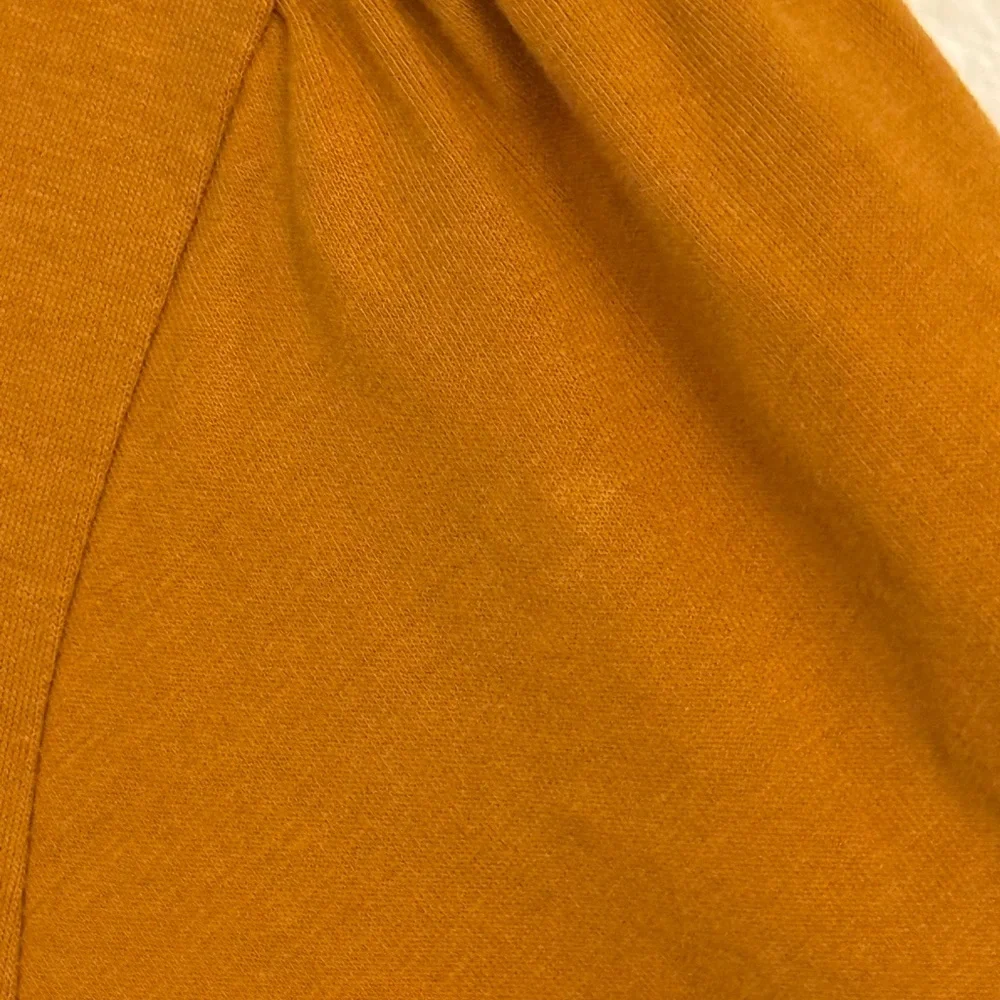 Ann Taylor Factory Mustard Puff Sleeve Blouse - Picture 3 of 5